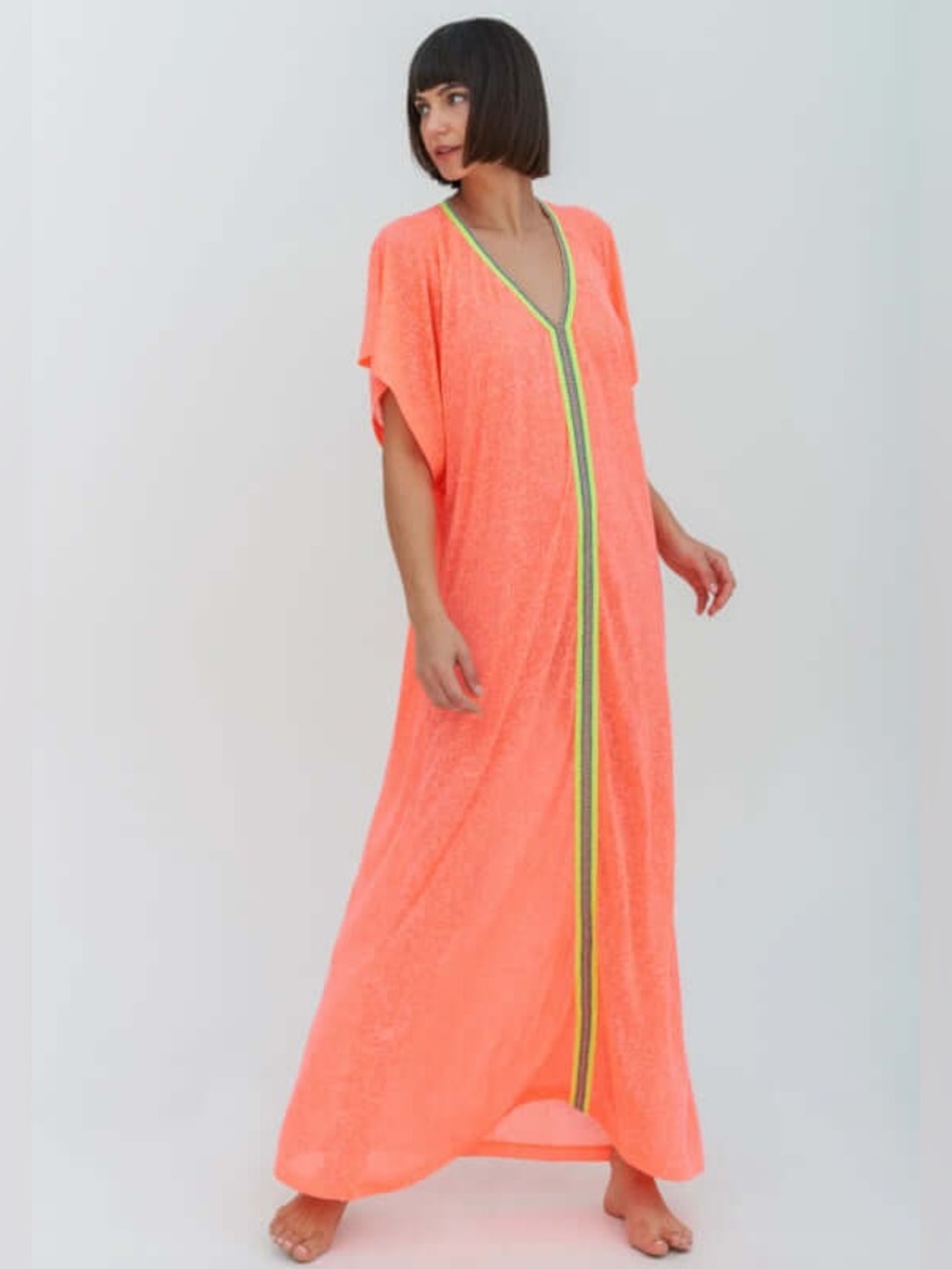 PITUSA Inca Abaya Kaftan Watermelon